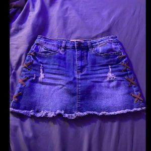 Short Denim Skirt